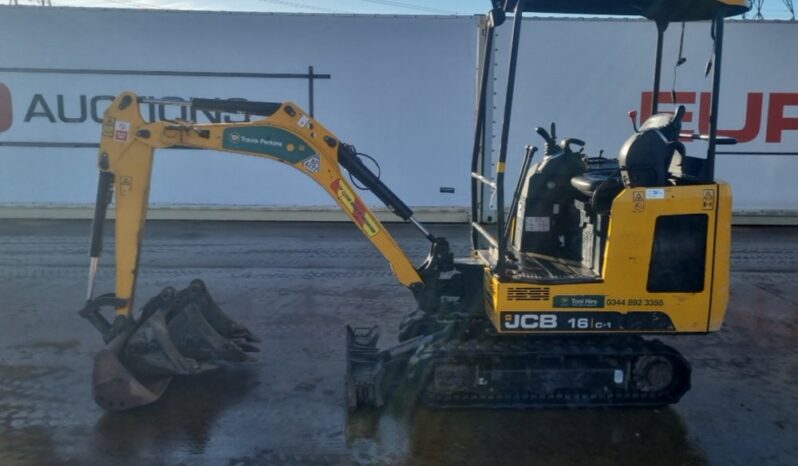 2019 JCB 16C-1 Mini Excavators For Auction: Leeds – 5th, 6th, 7th & 8th March 2025 @ 8:00am full