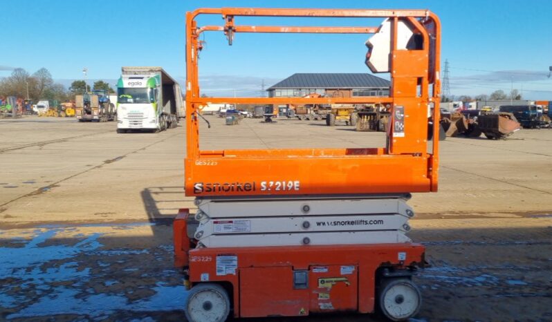 2018 Snorkel S3219E Manlifts For Auction: Leeds – 5th, 6th, 7th & 8th March 2025 @ 8:00am full