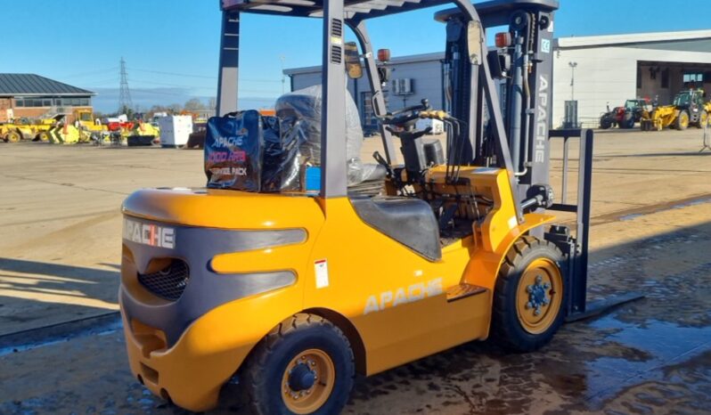 Unused 2024 Apache HH30Z Forklifts For Auction: Leeds – 5th, 6th, 7th & 8th March 2025 @ 8:00am full