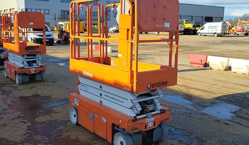 2018 Snorkel S3219E Manlifts For Auction: Leeds – 5th, 6th, 7th & 8th March 2025 @ 8:00am full