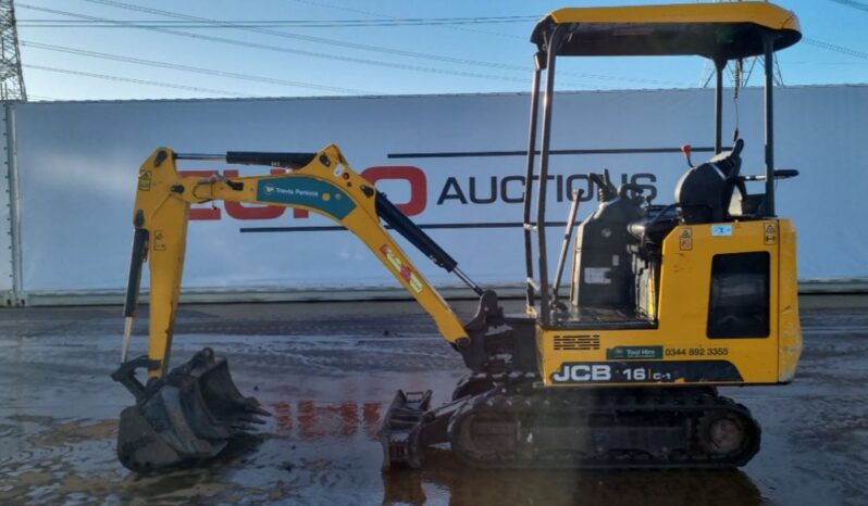 2019 JCB 16C-1 Mini Excavators For Auction: Leeds – 5th, 6th, 7th & 8th March 2025 @ 8:00am full