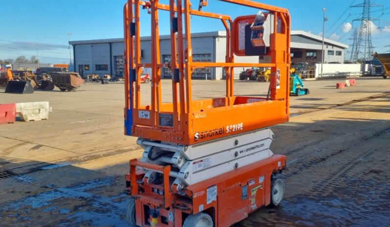 2018 Snorkel S3219E Manlifts For Auction: Leeds – 5th, 6th, 7th & 8th March 2025 @ 8:00am full