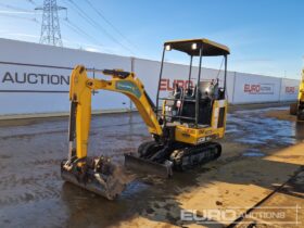 2020 JCB 16C-1 Mini Excavators For Auction: Leeds – 5th, 6th, 7th & 8th March 2025 @ 8:00am