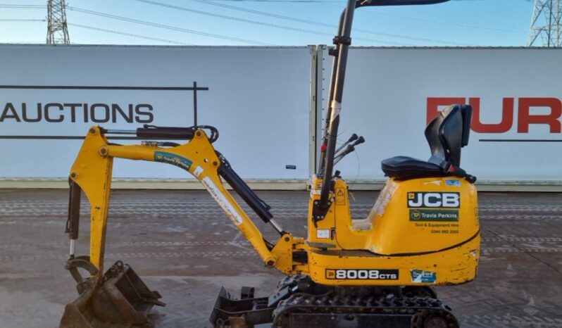 2020 JCB 8008CTS Micro Excavators For Auction: Leeds – 5th, 6th, 7th & 8th March 2025 @ 8:00am full