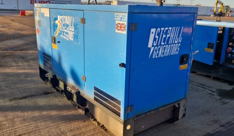 Stephill SSDP55A Generators For Auction: Leeds – 5th, 6th, 7th & 8th March 2025 @ 8:00am full