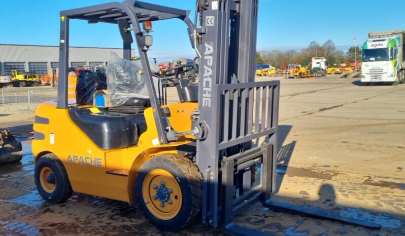 Unused 2024 Apache HH30Z Forklifts For Auction: Leeds – 5th, 6th, 7th & 8th March 2025 @ 8:00am full