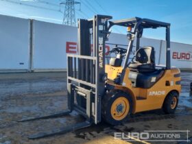 Unused 2024 Apache HH30Z Forklifts For Auction: Leeds – 5th, 6th, 7th & 8th March 2025 @ 8:00am