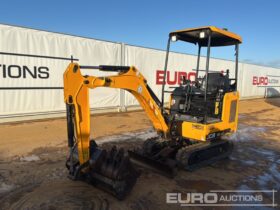 2019 JCB 16C-1 Mini Excavators For Auction: Dromore – 21st & 22nd February 2025 @ 9:00am For Auction on 2025-02-22