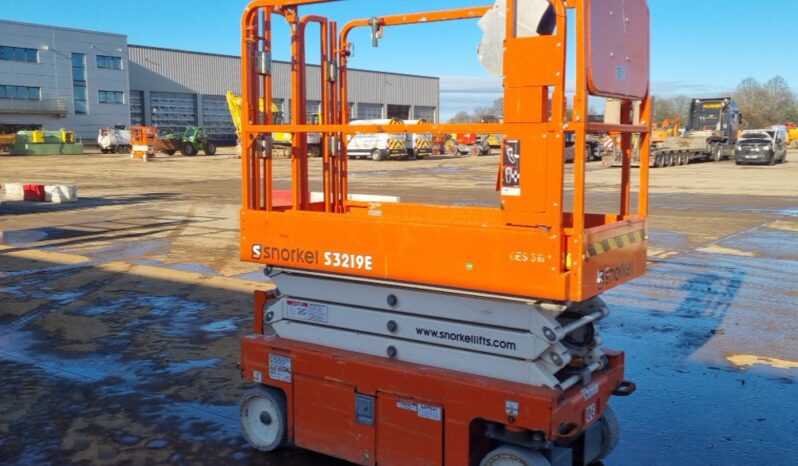 2019 Snorkel S3219E Manlifts For Auction: Leeds – 5th, 6th, 7th & 8th March 2025 @ 8:00am full