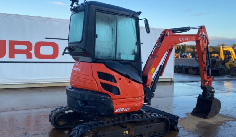 2016 Kubota U20-3EU Mini Excavators For Auction: Dromore – 21st & 22nd February 2025 @ 9:00am For Auction on 2025-02-22 full