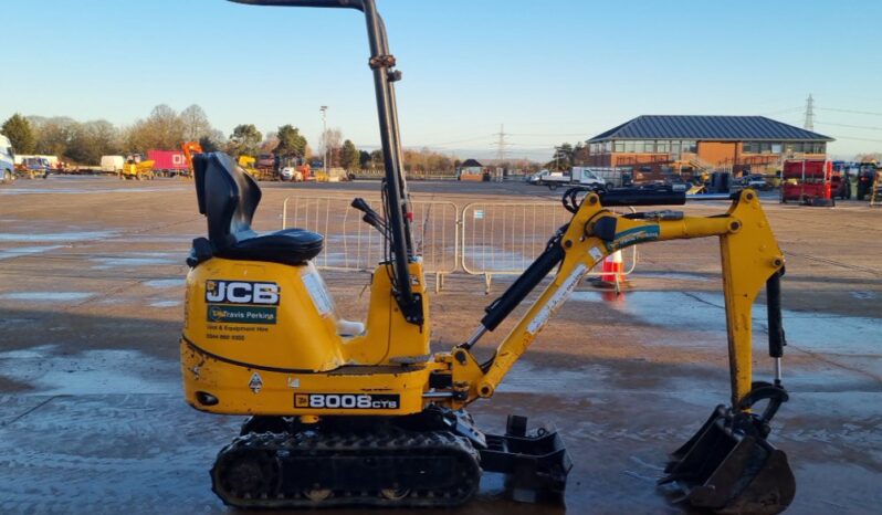 2020 JCB 8008CTS Micro Excavators For Auction: Leeds – 5th, 6th, 7th & 8th March 2025 @ 8:00am full