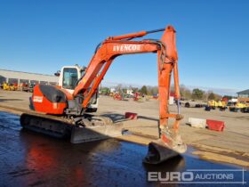 2013 Kubota KX080-3 6 Ton+ Excavators For Auction: Leeds – 5th, 6th, 7th & 8th March 2025 @ 8:00am full