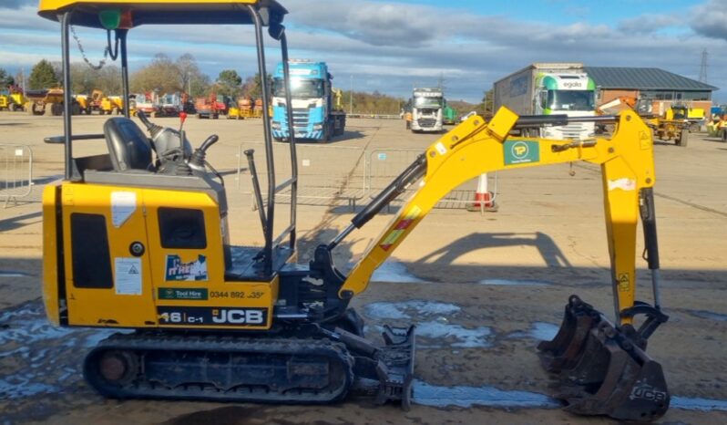 2020 JCB 16C-1 Mini Excavators For Auction: Leeds – 5th, 6th, 7th & 8th March 2025 @ 8:00am full