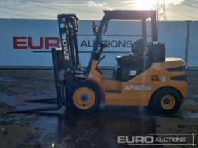 Unused 2024 Apache HH30Z Forklifts For Auction: Leeds – 5th, 6th, 7th & 8th March 2025 @ 8:00am full