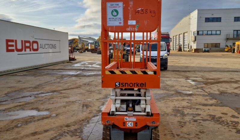 2019 Snorkel S3219E Manlifts For Auction: Leeds – 5th, 6th, 7th & 8th March 2025 @ 8:00am full