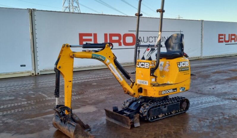 2020 JCB 8008CTS Micro Excavators For Auction: Leeds – 5th, 6th, 7th & 8th March 2025 @ 8:00am