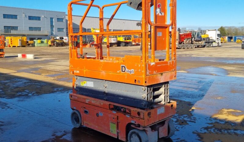 Dingli Electric Scissor Lift, Extending Deck, Non Marking Tyres Manlifts For Auction: Leeds – 5th, 6th, 7th & 8th March 2025 @ 8:00am full