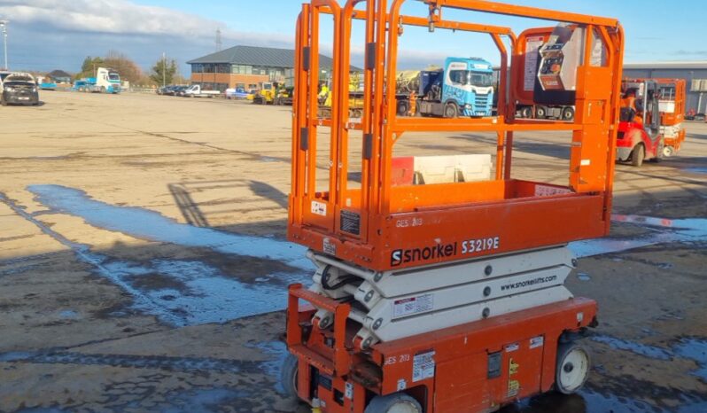 2018 Snorkel S3219E Manlifts For Auction: Leeds – 5th, 6th, 7th & 8th March 2025 @ 8:00am full