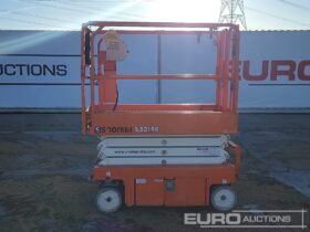 2018 Snorkel S3219E Manlifts For Auction: Leeds – 5th, 6th, 7th & 8th March 2025 @ 8:00am full