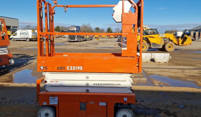 2019 Snorkel S3219E Manlifts For Auction: Leeds – 5th, 6th, 7th & 8th March 2025 @ 8:00am full