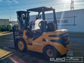 Unused 2024 Apache HH30Z Forklifts For Auction: Leeds – 5th, 6th, 7th & 8th March 2025 @ 8:00am full