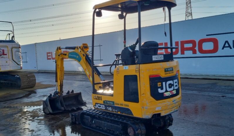 2019 JCB 16C-1 Mini Excavators For Auction: Leeds – 5th, 6th, 7th & 8th March 2025 @ 8:00am full