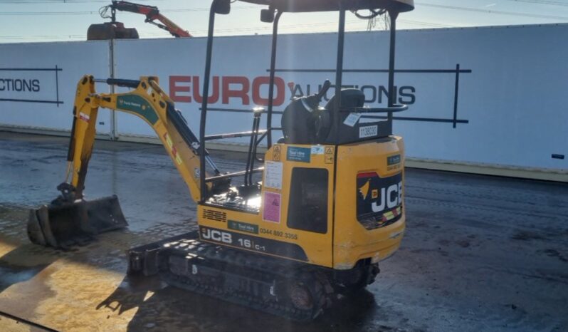 2020 JCB 16C-1 Mini Excavators For Auction: Leeds – 5th, 6th, 7th & 8th March 2025 @ 8:00am full