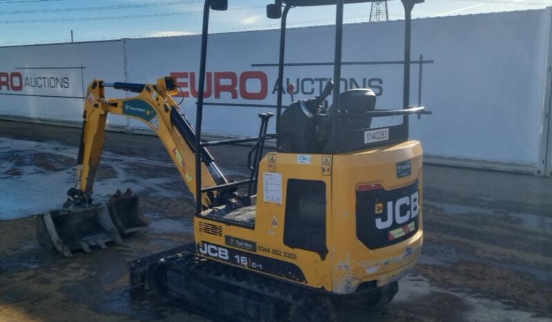 2019 JCB 16C-1 Mini Excavators For Auction: Leeds – 5th, 6th, 7th & 8th March 2025 @ 8:00am full