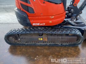 2016 Kubota U20-3EU Mini Excavators For Auction: Dromore – 21st & 22nd February 2025 @ 9:00am For Auction on 2025-02-22 full