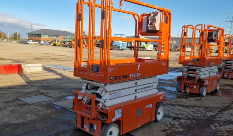 2018 Snorkel S3219E Manlifts For Auction: Leeds – 5th, 6th, 7th & 8th March 2025 @ 8:00am full