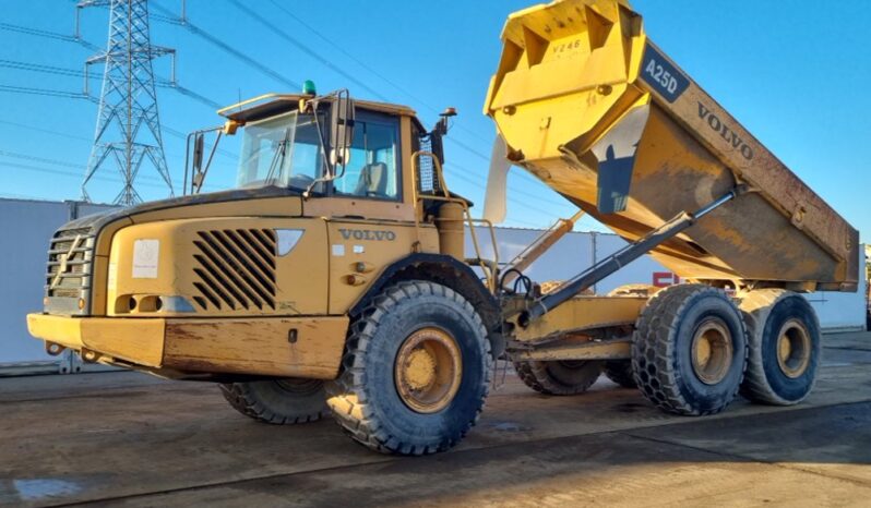 Volvo A25D Articulated Dumptrucks For Auction: Leeds – 5th, 6th, 7th & 8th March 2025 @ 8:00am full