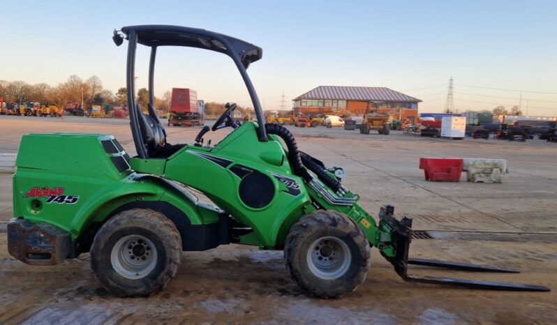 2019 Avant 745 Wheeled Loaders For Auction: Leeds – 5th, 6th, 7th & 8th March 2025 @ 8:00am full