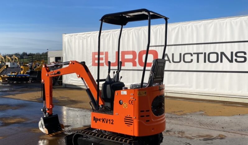 Unused 2024 JPC KV12 Micro Excavators For Auction: Dromore – 21st & 22nd February 2025 @ 9:00am For Auction on 2025-02-22 full