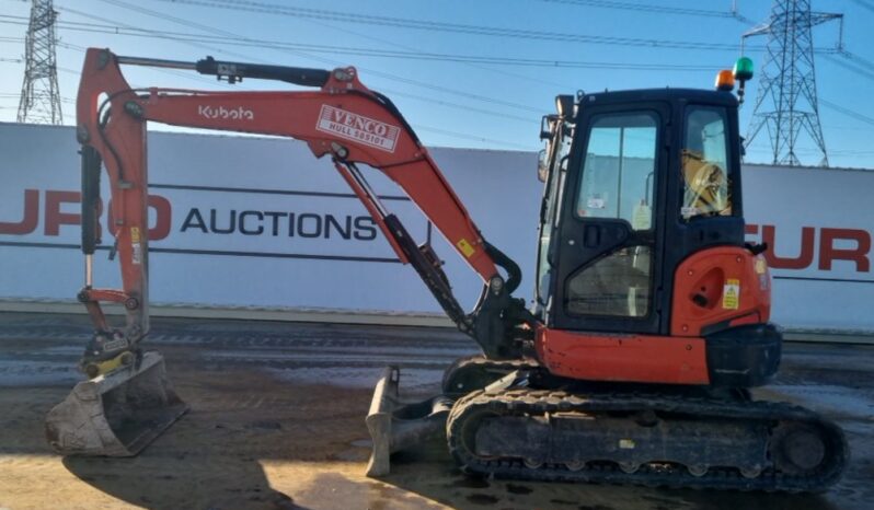 2016 Kubota U55-4 Mini Excavators For Auction: Leeds – 5th, 6th, 7th & 8th March 2025 @ 8:00am full