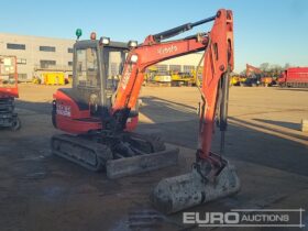 2013 Kubota KX101-3A3 Mini Excavators For Auction: Leeds – 5th, 6th, 7th & 8th March 2025 @ 8:00am full