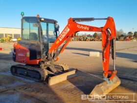 2018 Kubota KX030-4 Mini Excavators For Auction: Leeds – 5th, 6th, 7th & 8th March 2025 @ 8:00am full