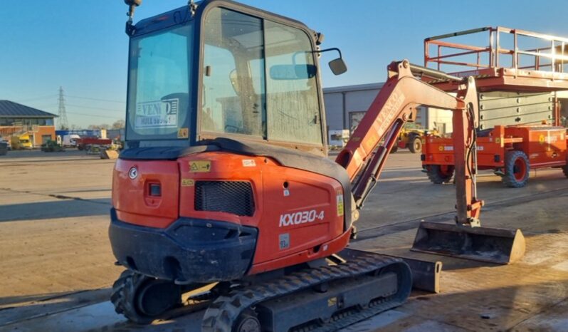 2018 Kubota KX030-4 Mini Excavators For Auction: Leeds – 5th, 6th, 7th & 8th March 2025 @ 8:00am full