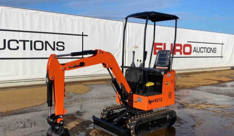 Unused 2024 JPC KV12 Micro Excavators For Auction: Dromore – 21st & 22nd February 2025 @ 9:00am For Auction on 2025-02-22