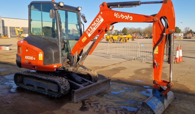 2018 Kubota KX030-4 Mini Excavators For Auction: Leeds – 5th, 6th, 7th & 8th March 2025 @ 8:00am full