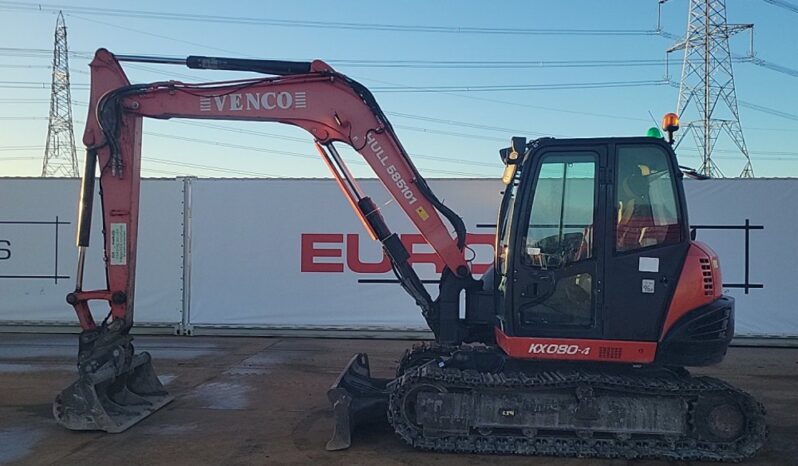 2016 Kubota KX080-4 6 Ton+ Excavators For Auction: Leeds – 5th, 6th, 7th & 8th March 2025 @ 8:00am full