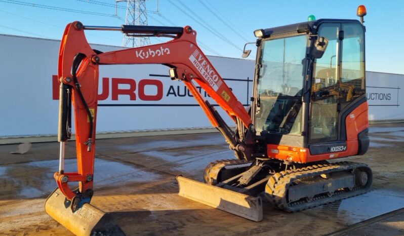 2018 Kubota KX030-4 Mini Excavators For Auction: Leeds – 5th, 6th, 7th & 8th March 2025 @ 8:00am