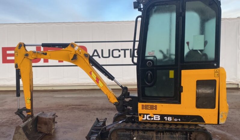 2020 JCB 16C-1 Mini Excavators For Auction: Dromore – 21st & 22nd February 2025 @ 9:00am For Auction on 2025-02-22 full