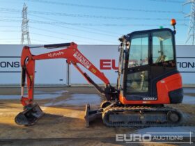 2018 Kubota KX030-4 Mini Excavators For Auction: Leeds – 5th, 6th, 7th & 8th March 2025 @ 8:00am full