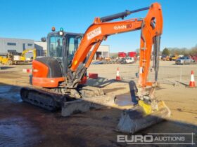 2016 Kubota U55-4 Mini Excavators For Auction: Leeds – 5th, 6th, 7th & 8th March 2025 @ 8:00am full