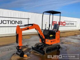 Unused 2024 JPC KV12 Micro Excavators For Auction: Dromore – 21st & 22nd February 2025 @ 9:00am For Auction on 2025-02-22