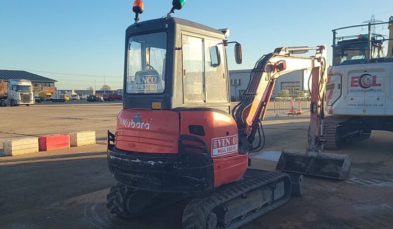 2013 Kubota KX101-3A3 Mini Excavators For Auction: Leeds – 5th, 6th, 7th & 8th March 2025 @ 8:00am full