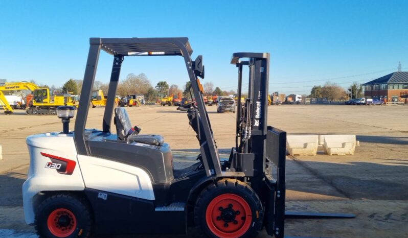 Unused 2024 Bobcat D30NX Forklifts For Auction: Leeds – 5th, 6th, 7th & 8th March 2025 @ 8:00am full