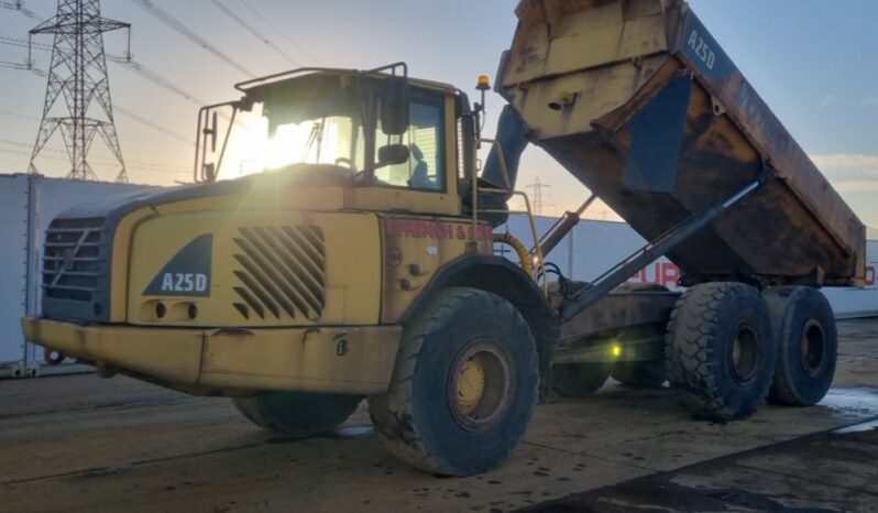 Volvo A25D Articulated Dumptrucks For Auction: Leeds – 5th, 6th, 7th & 8th March 2025 @ 8:00am full