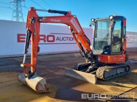 2019 Kubota KX037-4 Mini Excavators For Auction: Leeds – 5th, 6th, 7th & 8th March 2025 @ 8:00am