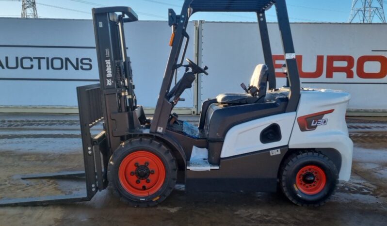 Unused 2024 Bobcat D30NX Forklifts For Auction: Leeds – 5th, 6th, 7th & 8th March 2025 @ 8:00am full